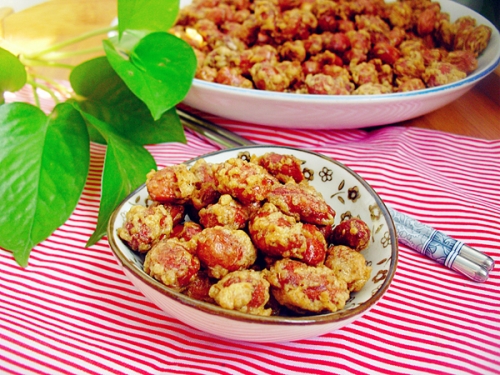 Những món ăn vặt thơm ngon từ đậu phộng