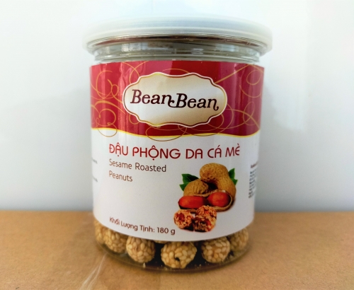 Đậu Phộng da cá mè hũ 180g