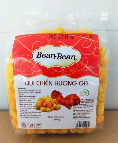 Nui chiên hương gà gói 180g